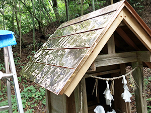 祠（ほこら）施工